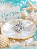 Whiskers & Pearls Kitty Pendant