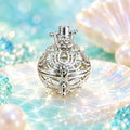 Large Filigree Pearl Cage