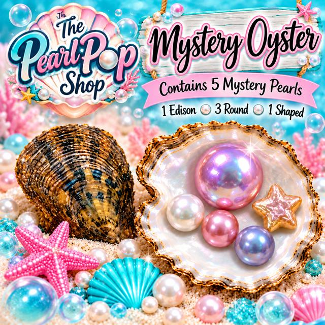 5 Pearl Mystery Oyster