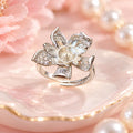 Enchanted Blossom Pearl Ring