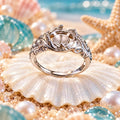 Enchanted Elegance Pearl Ring Mount