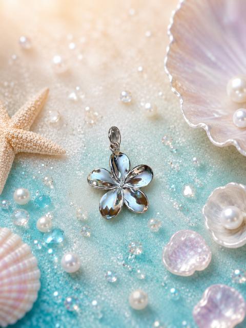 Island Blossom Pearl Pendant