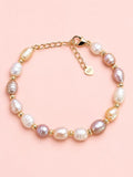Pearl Bracelet Freshwater Multi Color