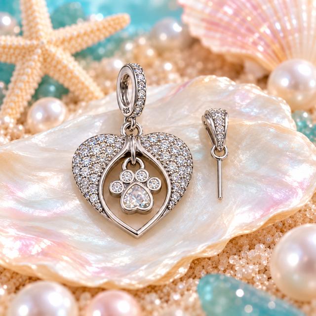 Until We Meet Again Pearl Charm/Pendant