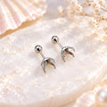Pearl-Ready Screw Back Earrings