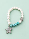 Pearl Bracelet with Star
