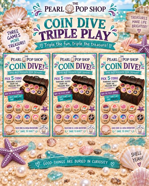Pearl Hunt Coin Dive Triple Pack