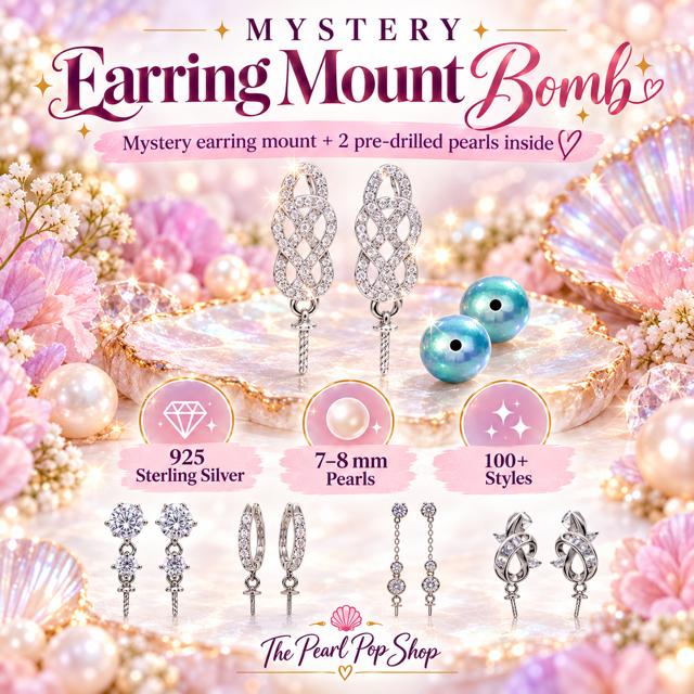 Earring Mount Surprise Fizzer