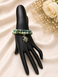 Agate Double Bracelet