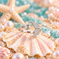 Mermaid's Tail Pearl Ring