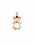 Teddy Bear Cage - rose gold