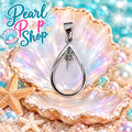 Elegant Teardrop Pearl Pendant