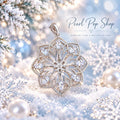Winter Wonderland Snowflake Pendant